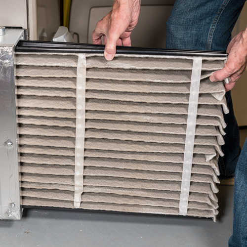 Furnace air filter replacement in Beloit WI